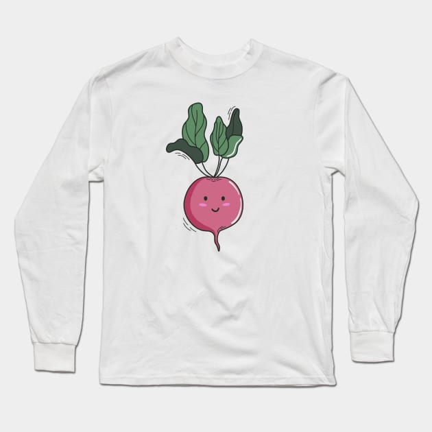 Beetroot Long Sleeve T-Shirt by DanielK